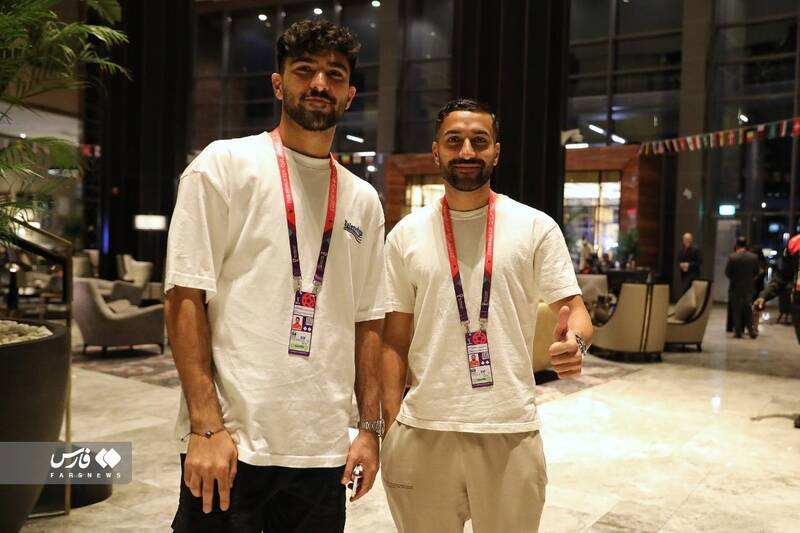 گزارش تصویری از لحظه ورود تیمملی به قطر و استقبال جالب قطریها