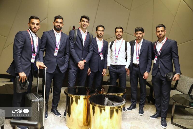 گزارش تصویری از لحظه ورود تیمملی به قطر و استقبال جالب قطریها