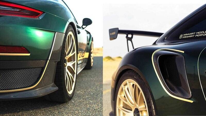 تصاویر | پورشه 911 تیونینگ شده با ۱۰۰۰ اسب بخار پرواز میکند