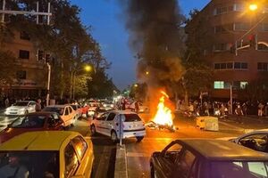 راهبندان توسط آشوبگران، بازگشایی توسط نیروهای بسیج