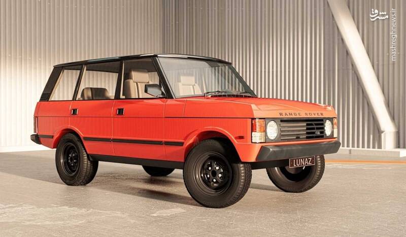 عکس/ رنج روور کلاسیک با موتور برقی