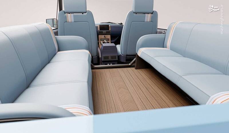 عکس/ رنج روور کلاسیک با موتور برقی