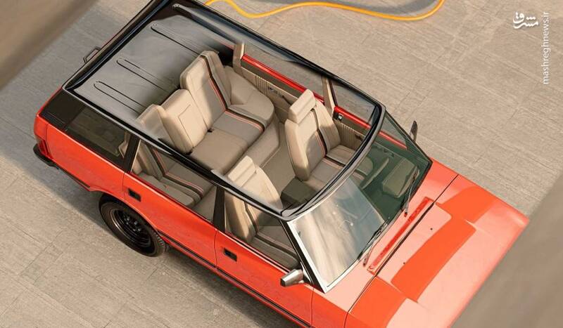 عکس/ رنج روور کلاسیک با موتور برقی