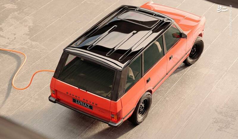 عکس/ رنج روور کلاسیک با موتور برقی