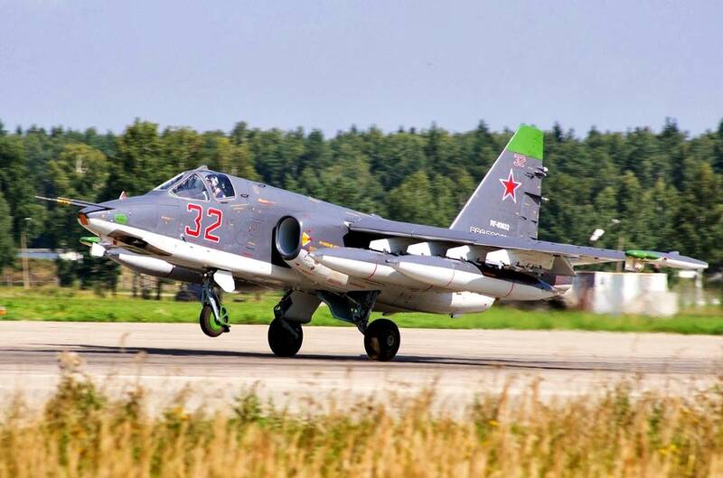 عملکرد سوخو ۲۵ روسی در پشتیبانی از نیروی زمینی+فیلم