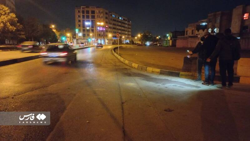 تصاویری از محل شهادت دو بسیجی در اصفهان