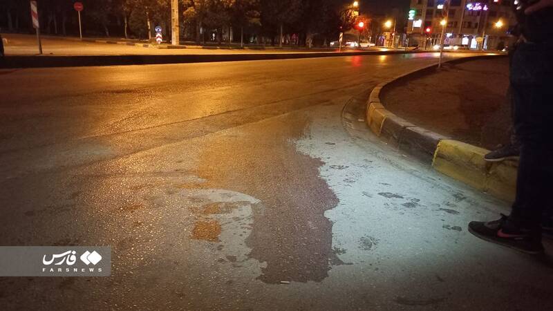 تصاویری از محل شهادت دو بسیجی در اصفهان