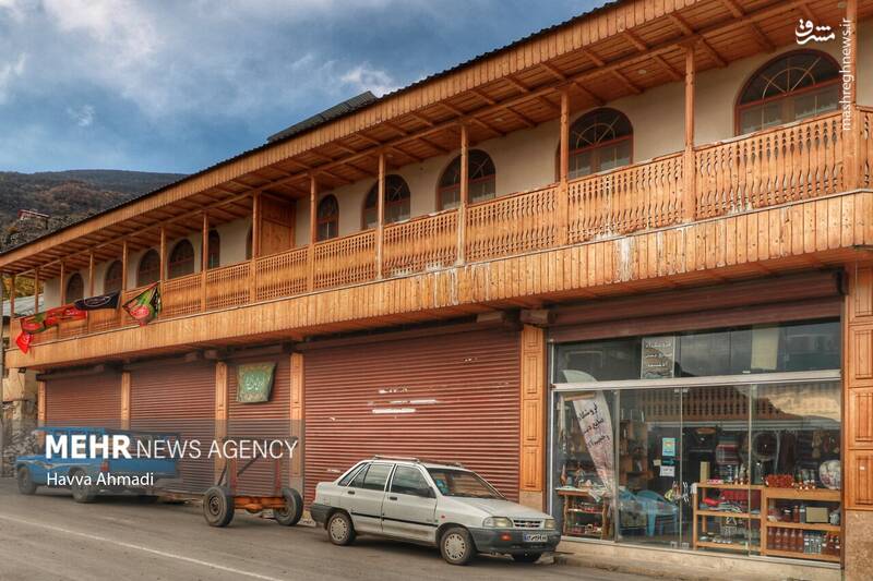 عکس/ بافت تاریخی و بازارچه سنتی آلاشت