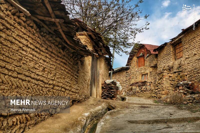 عکس/ بافت تاریخی و بازارچه سنتی آلاشت