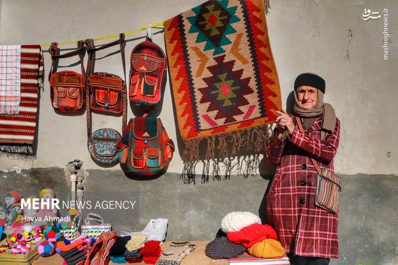 عکس/ بافت تاریخی و بازارچه سنتی آلاشت