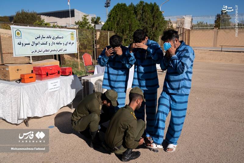 عکس/ کشفیات پلیس استان فارس از مجرمان