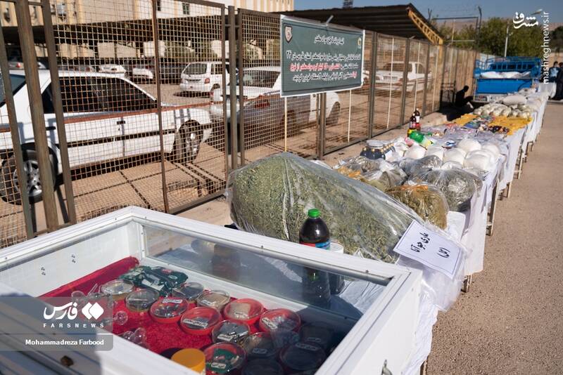 عکس/ کشفیات پلیس استان فارس از مجرمان