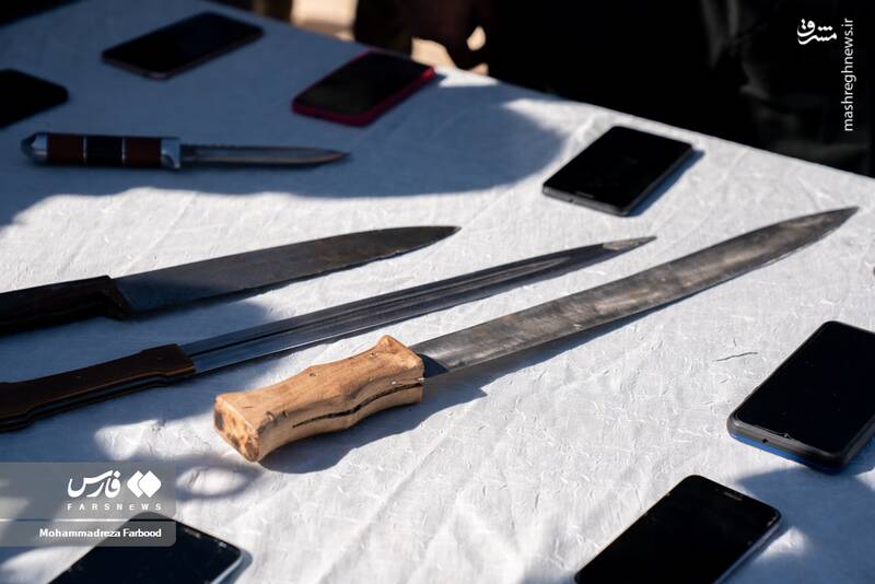 عکس/ کشفیات پلیس استان فارس از مجرمان