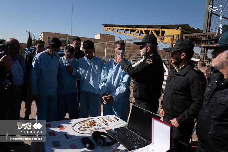 عکس/ کشفیات پلیس استان فارس از مجرمان