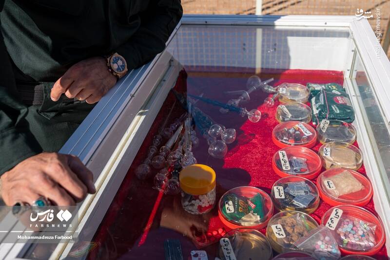 عکس/ کشفیات پلیس استان فارس از مجرمان