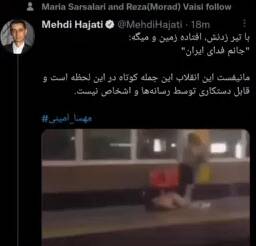 قمهکشی که معترض جا زده شد+ فیلم
