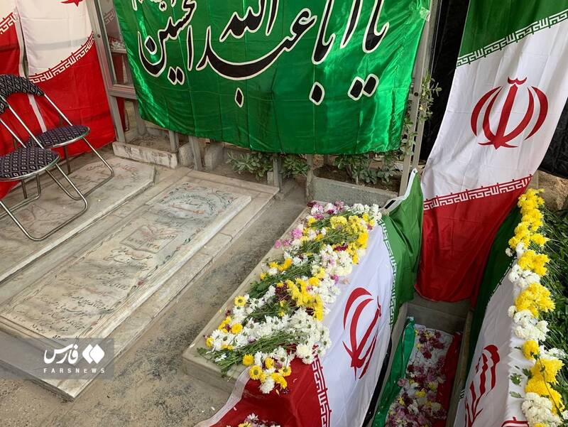 شهید مدافع امنیتی که همسایه یک شهید مدافع حرم شد +عکس