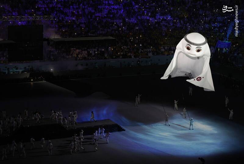 آغاز مراسم افتتاحیه جام جهانی ۲۰۲۲ قطر +عکس و فیلم