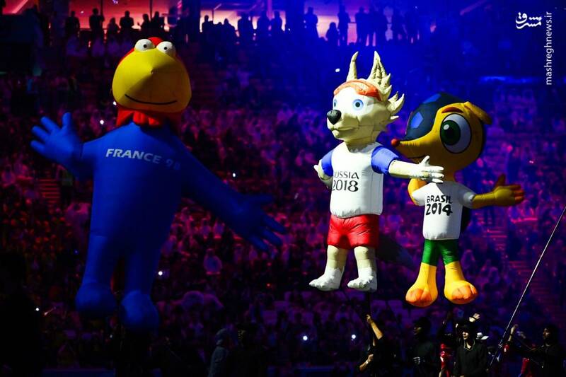 آغاز مراسم افتتاحیه جام جهانی ۲۰۲۲ قطر +عکس و فیلم