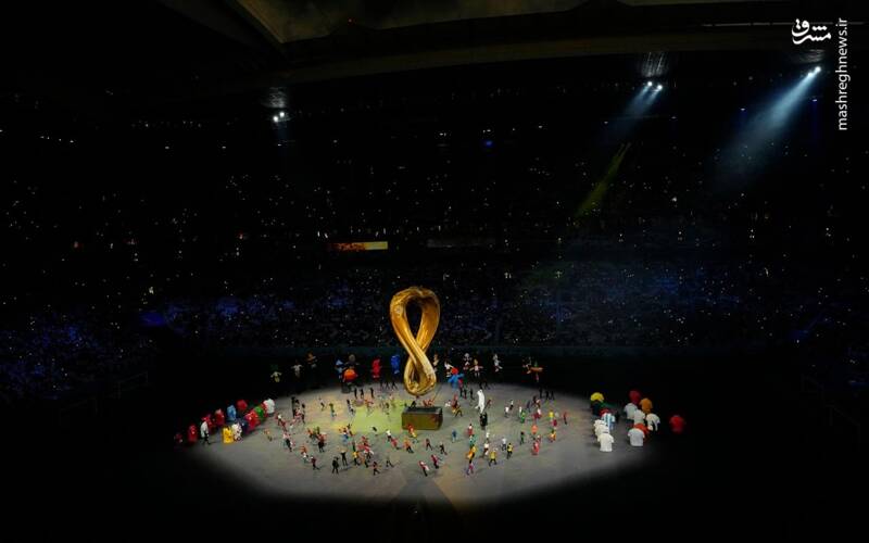 آغاز مراسم افتتاحیه جام جهانی ۲۰۲۲ قطر +عکس و فیلم