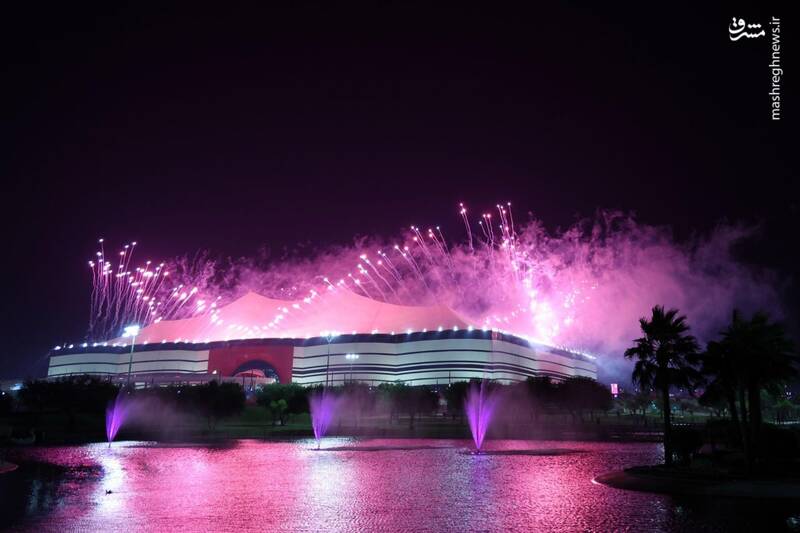 آغاز مراسم افتتاحیه جام جهانی ۲۰۲۲ قطر +عکس و فیلم