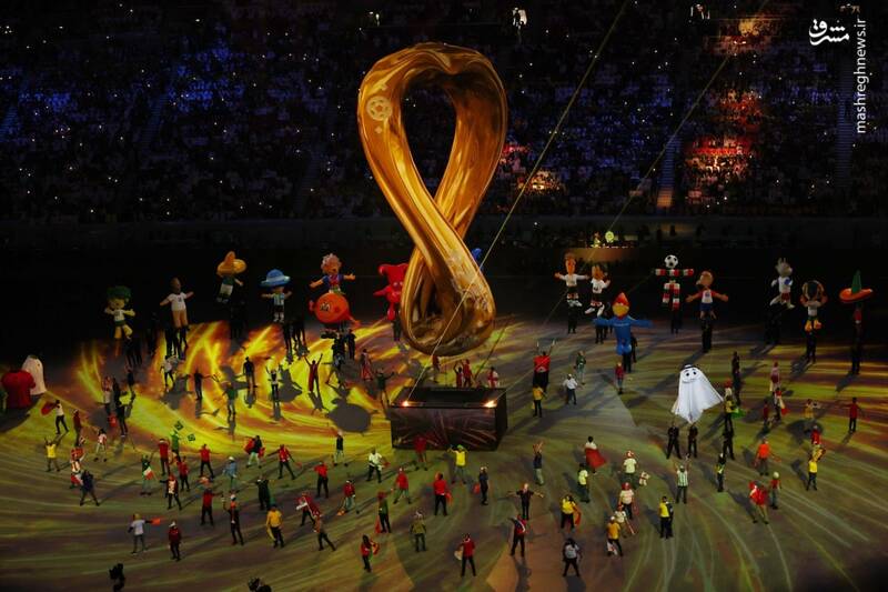 آغاز مراسم افتتاحیه جام جهانی ۲۰۲۲ قطر +عکس و فیلم