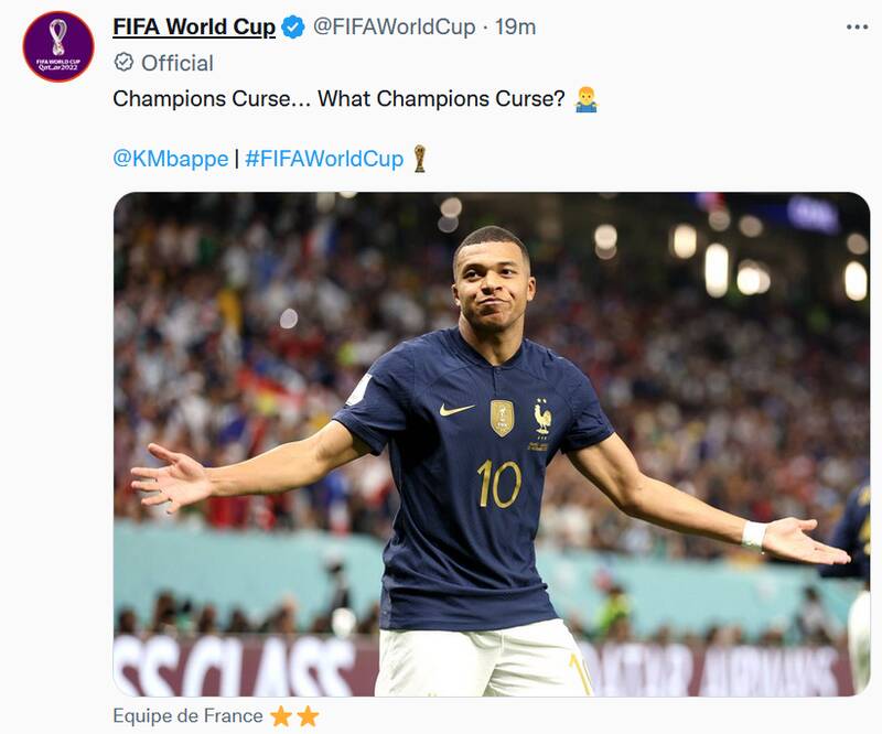 واکنش فیفا به طوفان فرانسه در گام نخست