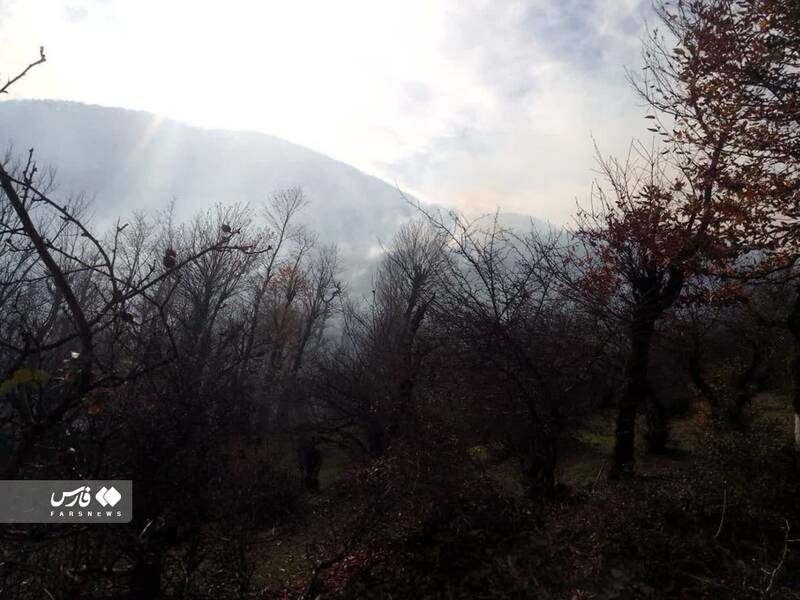 مهار آتش در جنگل های گیلان +عکس