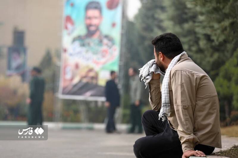 مراسم استقبال از پیکر سردار شهید داوود جعفری +عکس