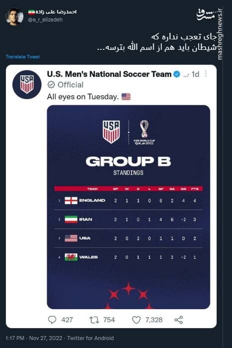 شیطان باید هم از اسم الله بترسه... +عکس