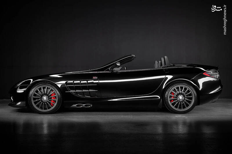 مرسدس بنز SLR مک لارن؛ سوپراسپرت لوکس +عکس