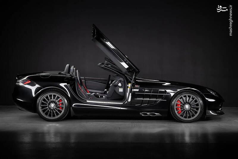 مرسدس بنز SLR مک لارن؛ سوپراسپرت لوکس +عکس