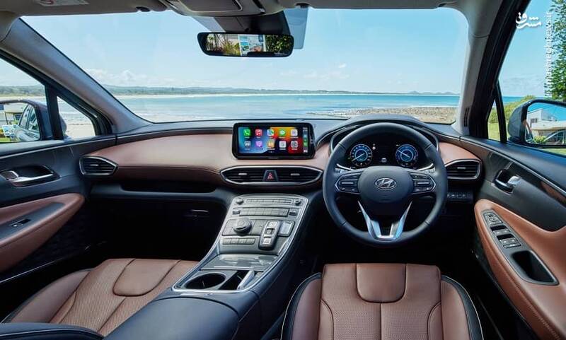 هیوندای سانتافه هیبریدی معرفی شد +عکس