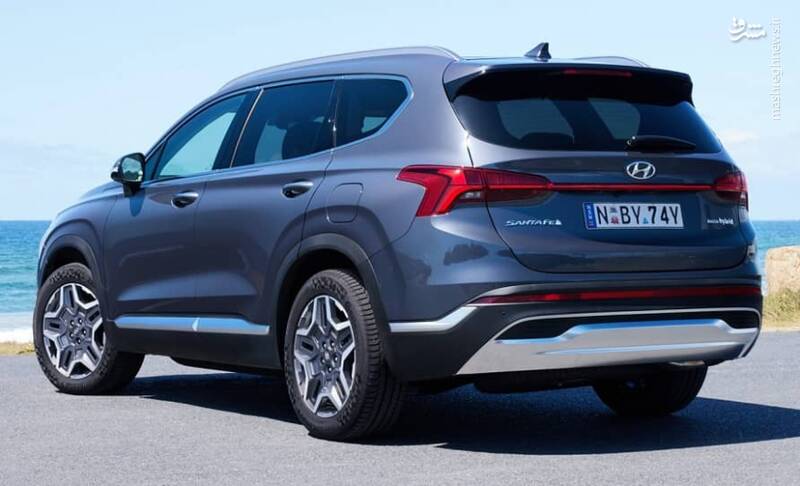 هیوندای سانتافه هیبریدی معرفی شد +عکس