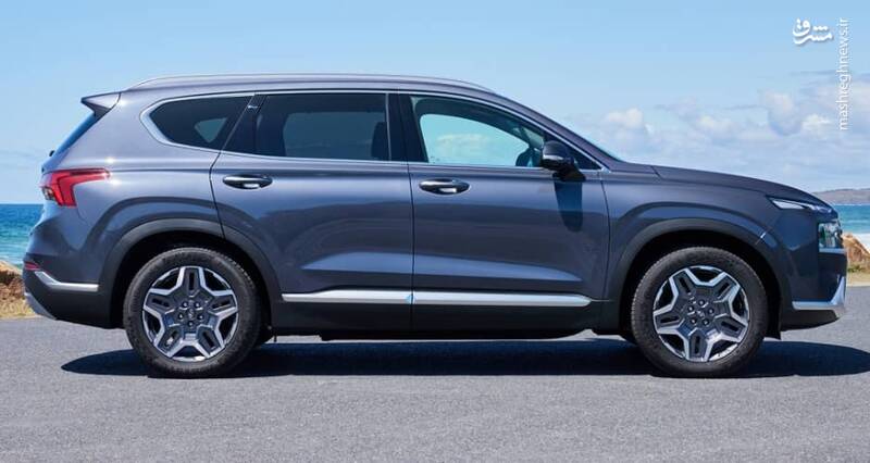 هیوندای سانتافه هیبریدی معرفی شد +عکس