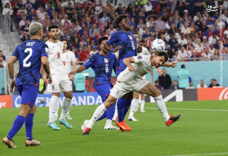 دیدار حساس ایران - آمریکا؛ برتری یک گله یانکیها تا پایان نیمه اول +عکس و فیلم