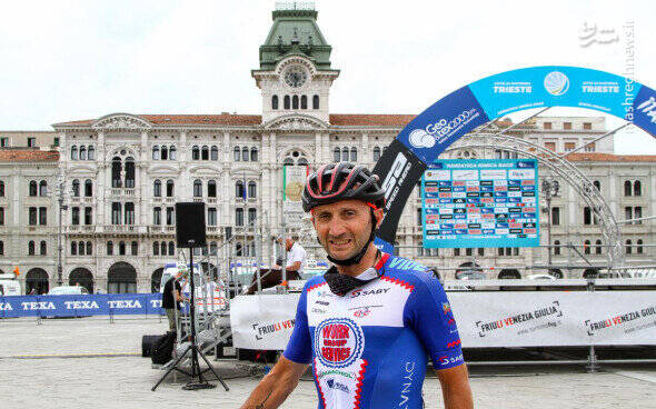 کامیون جان دوچرخه سوار معروف را گرفت +عکس