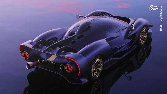 «د تومازو پی۹۰۰»؛ با پیشرانه ۱۲سیلندر +عکس