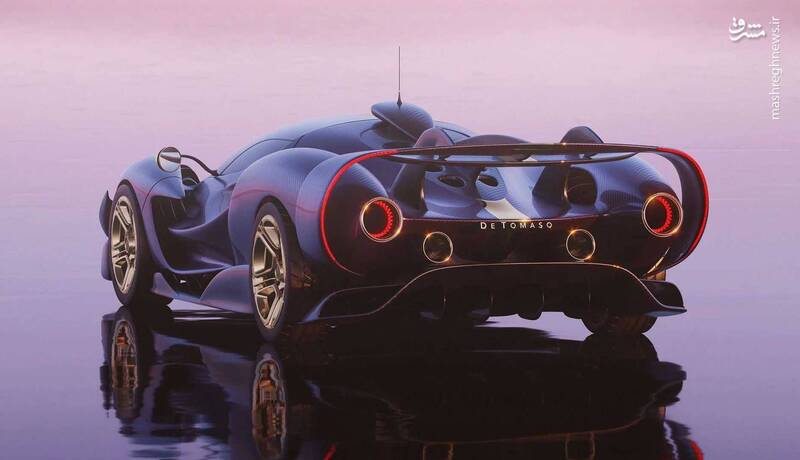 «د تومازو پی۹۰۰»؛ با پیشرانه ۱۲سیلندر +عکس