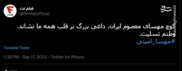 پلتفرم «فیلم نت» با کدام پشتوانه اقتصادی وارد معرکه اغتشاشات شد؟ +عکس