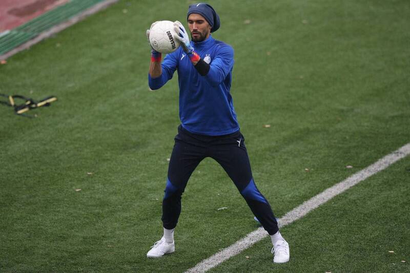 استقبال استقلالیها از دروازهبان تیم ملی +عکس