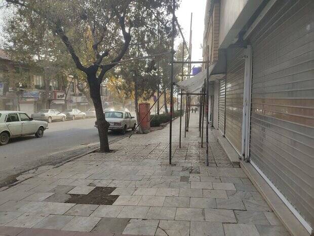 آشوبگران بازاریان سنندج راتهدید می کنند/ فشاربرای تعطیلی مغازهها