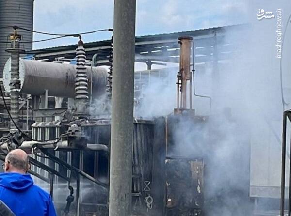 آتشسوزی در پالایشگاه حیفا + تصاویر