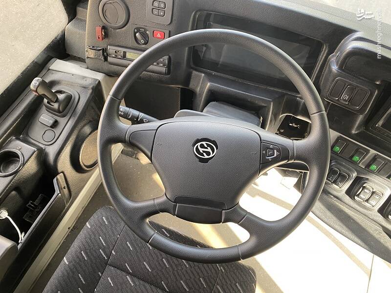 اتوبوسهای برقی تهران روی خط تولید +عکس