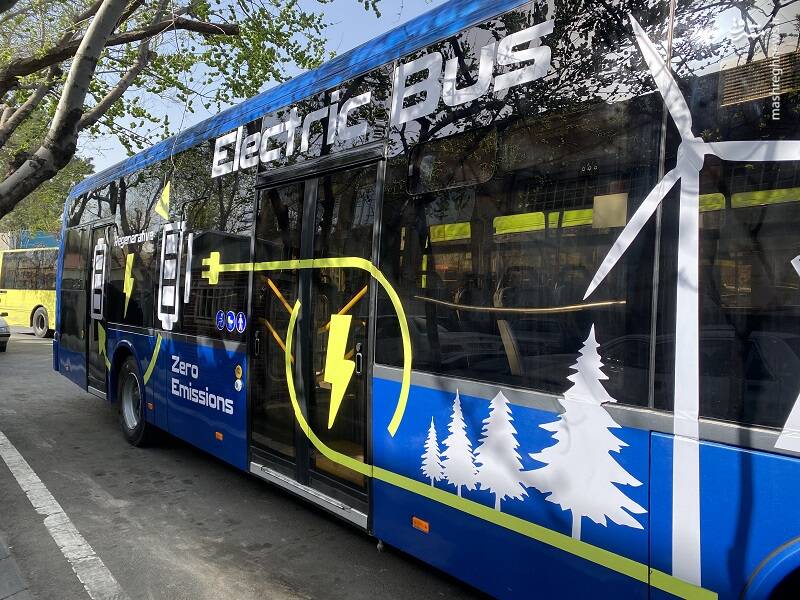 اتوبوسهای برقی تهران روی خط تولید +عکس