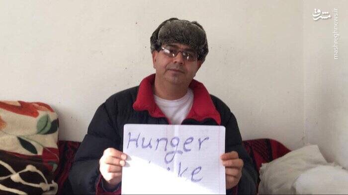 اعتصاب غذای جداشدگان از منافقین در آلبانی+ عکس