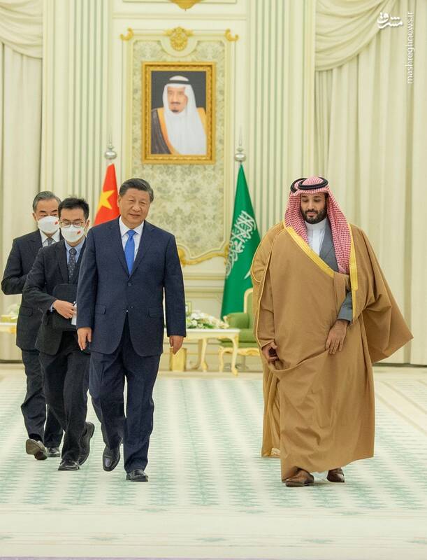 عکس/ دیدار شی با بن سلمان