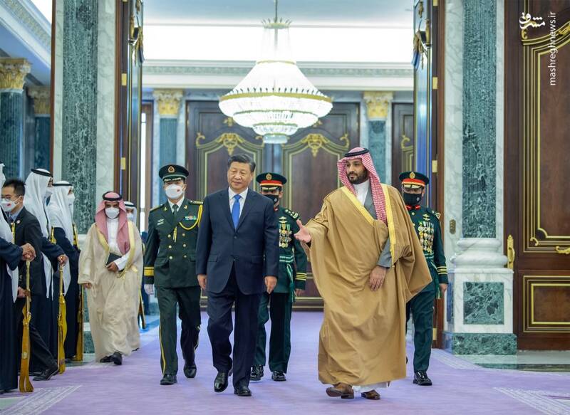 عکس/ دیدار شی با بن سلمان