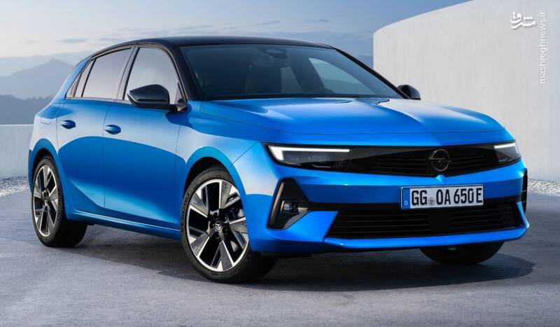 عکس/ اولین هاچبک برقی اوپل