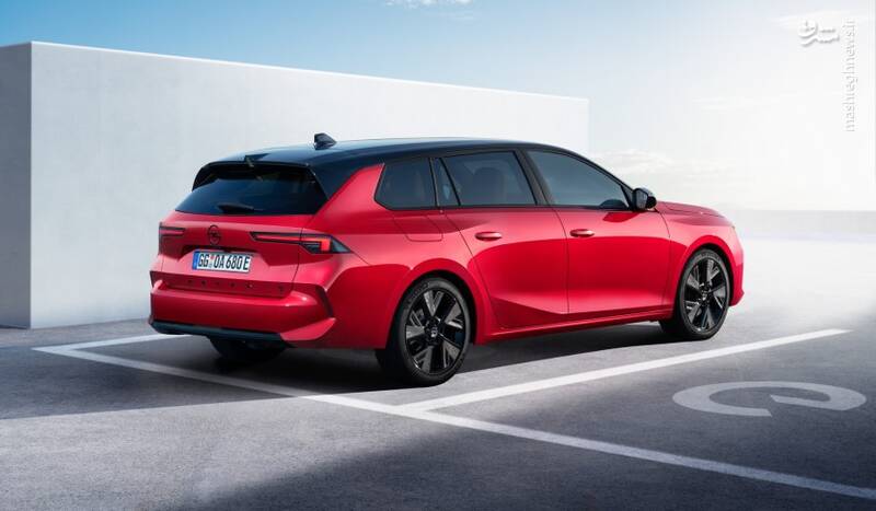 عکس/ اولین هاچبک برقی اوپل